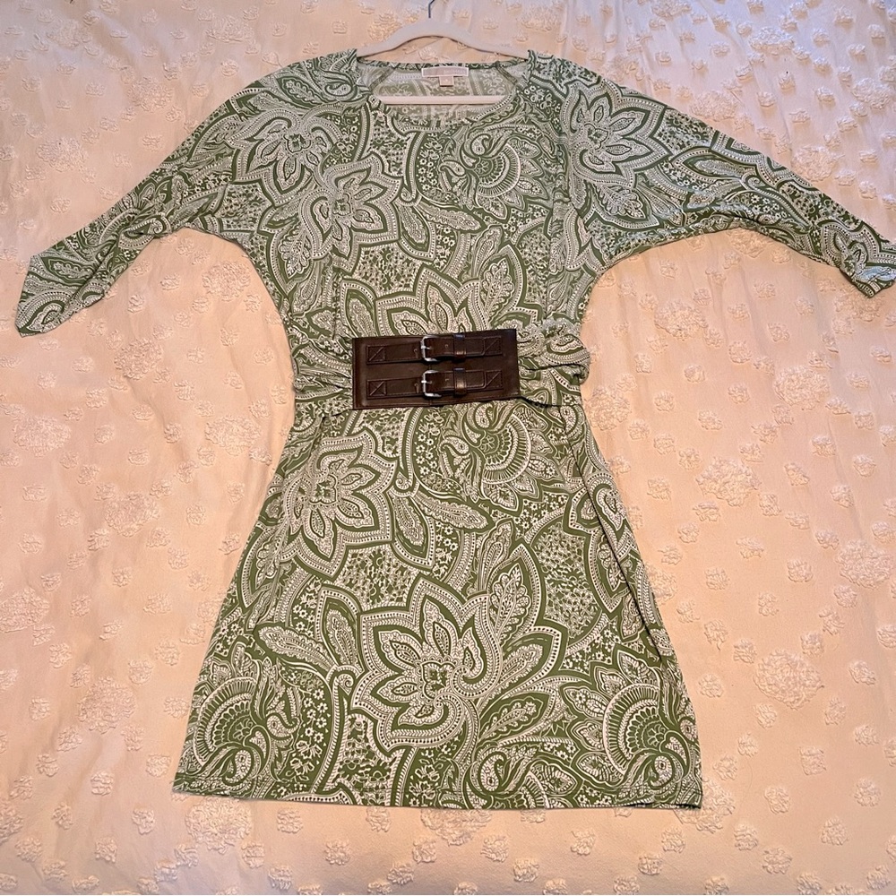 Michael Kors belted dress size Small